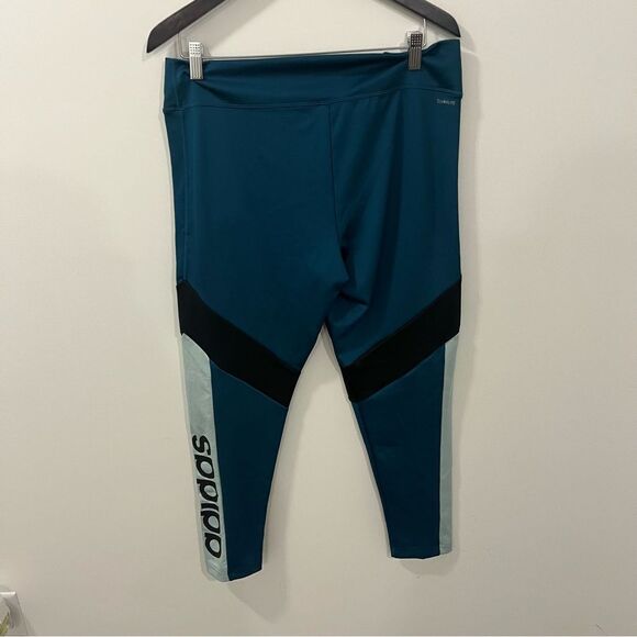 adidas Women's Designed 2 Move 7/8 Tights NEW XL Tech Mineral - Picture 8 of 16